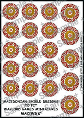 Macedonian Phalangite Shield Design 7